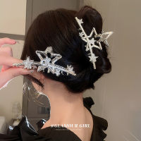 Elegant Hair Wreath Diamond-studded Headband All-match Hair Accessory Diamond Hair Clip Star Hair Comb