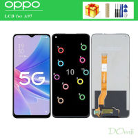 A97ของแท้ OPPO ขนาด6.6นิ้วชิ้นส่วนจอสัมผัสแอลซีดีของเครื่องแปลงดิจิทัลสำหรับ OPPO A97อะไหล่ซ่อมจอ LCD