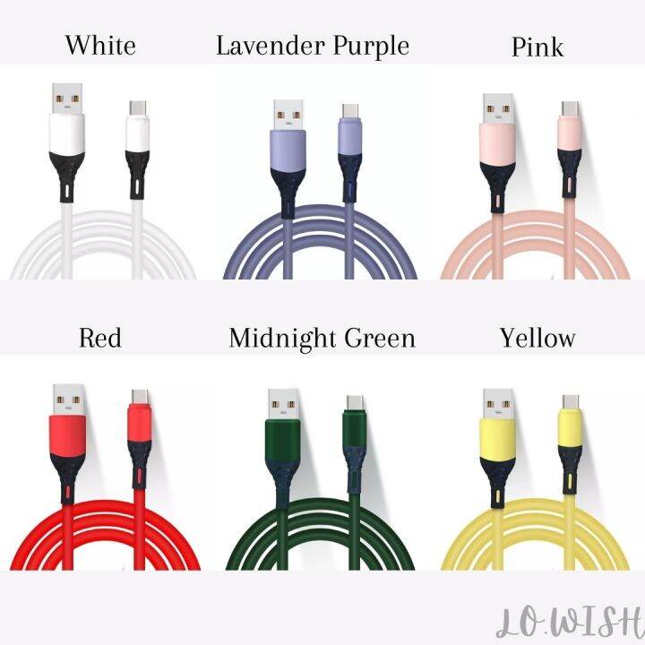 [READY STOCK] 2m 1m 5A Fast Charging Cable iPhone Lightning Cable Micro