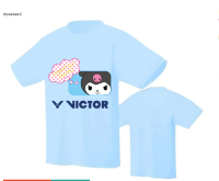 เสื้อเทนนิสใหม่ Victor จากการแข่งขันกีฬาเกาหลีใต้แห้งเร็วและดูดซับเหงื่อสำหรับทั้งหญิงและชาย Jersey Basket กีฬากลางแจ้ง