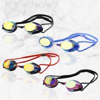 Professional Competition Swimming Goggles Plating Anti Fog Waterproof UV Protection Silica Gel Diving Glasses Racing Spectacles