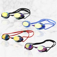 Competition Goggles Anti-Fog UV Protection Silica Gel Diving Glasses Racing Eyewear