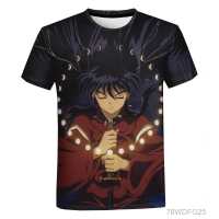 2023 New Spring Summer Fashion Anime T-shirt Inuyasha 3D Printed Men Women Oversize Casual Streetwear Tshirt Hip Hop Trendy Tshirt Unisex（free custom NAME&amp;LOGO) Summer Fashion T-shirt