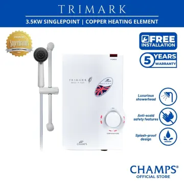 Buy Champs Trimark Shower Heater online | Lazada.com.ph