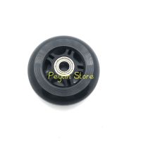 2Pcs 80mm Diameter Inner Hole 6/8/10mm Shopping Cart Trailer Trolley Luggage Cart Axle Bearing Silent Wheel