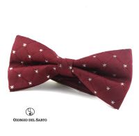 GIORGIO DEL SARTO One-Fold Silk Bow Tie โบว์ไทผ้าไหมหนึ่งจีบ