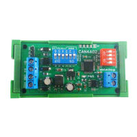 CAN4A02 CAN 2.0ถึง RS485 RS232 RS422 CANBUS Serial Protocal Converter DC 12V 2-Way Transparent Data Transmission Bus Module