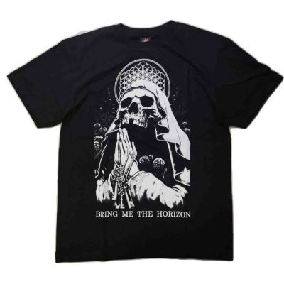 เสื้อแขนสั้น  เสื้อยืด BRING ME THE HORISON เสื้อยืดคอกลม