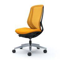 OKAMURA เก้าอี้รุ่น SYLPHY, ALUMINIUM BASE, WITHOUT ARMREST, ORANGE เก้าอี้ทำงาน เก้าอี้สำนักงาน Ergonomic Chair