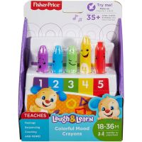 Fisher-Price Laugh &amp; Learn Colorful Mood Crayons สีเทียน อารมณ์ดี มีเสียงเพลง ของเล่นเสริมพัฒนาการ ของแท้