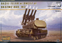 พลาสติก โมเดล ประกอบ panda สเกล1/35 9A317 TELAR w/9M317 of 9K37M2 BUK-M2 (สายพานโลหะ)PH-35034