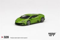 ** สินค้าคงคลังหายาก ** MINI GT 1:64 Lambo Huracan EVO EVO Verde Mantis รถรุ่น