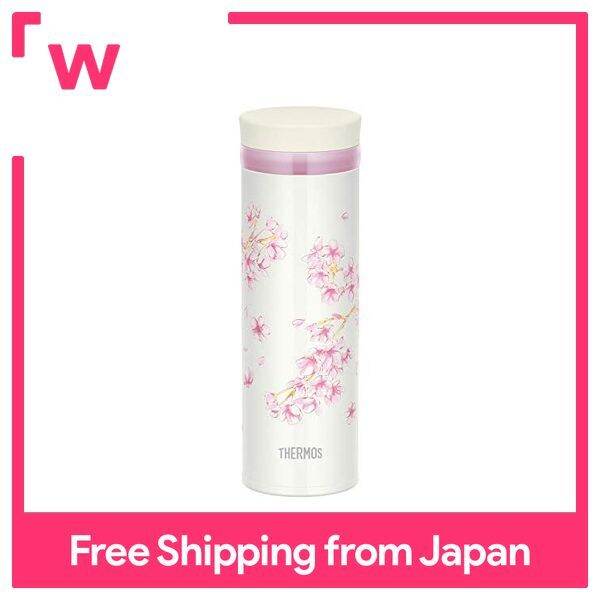 THERMOS Magubotoru Sakura 0.35L water bottle made in Japan vacuum