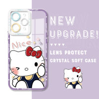 Casing Ponsel สำหรับ Xiaomi Redmi Note 11 Pro + 5G Xiaomi Poco X4 NFC Redmi Note 12 4G 5G Xiaomi Poco X5 5G เคสการ์ตูนกันกระแทกของแท้ปลอกอ่อนคลุมทั้งหมดเคสมือถือใสป้องกันกล้อง