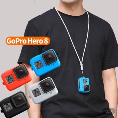 ซิลิโคน Gopro Hero 8 Silicone พร้อมสายคล้องมือ