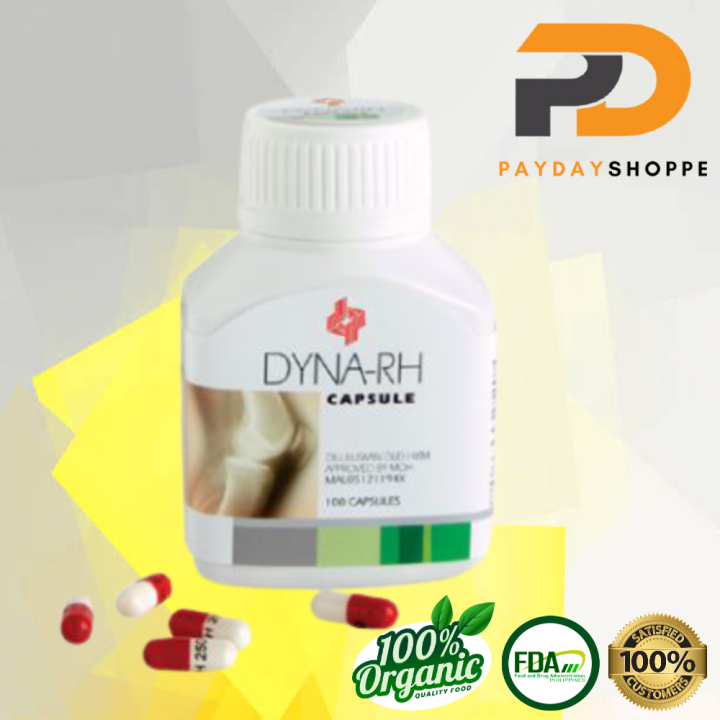 AUTHENTIC DYNA RH CAPSULE GLUCOSAMINE AMINO ACIDS FOR THE HEALTH OF JOINTS AND BONES D