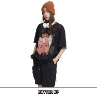 “Red Angel” Street Oversize T-Shirt เสื้อยืดสตรีทโอเวอร์ไซต์