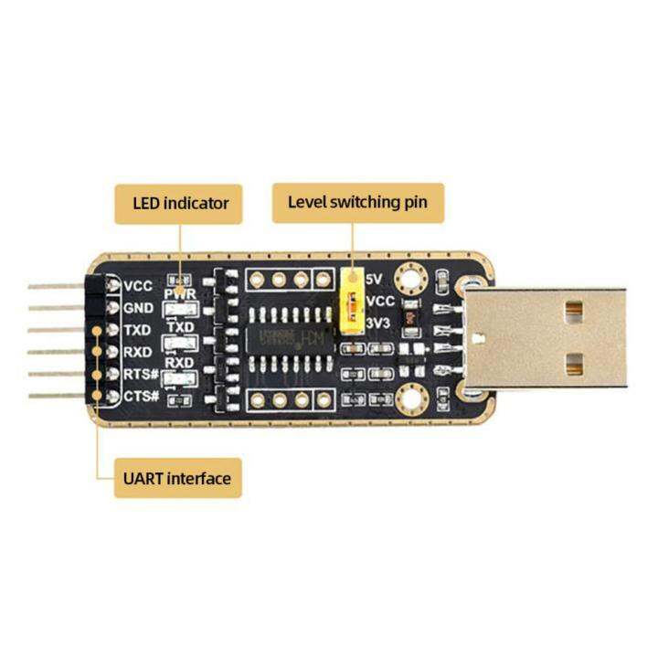 ch343g-ชิป-ttl-โมดูลอนุกรมไมโคร-usb-mini-usb-type-a-type-c-อะแดปเตอร์จากยูเอสบีไปยังซีเรียล50bps-6mbps-บอร์ดเพื่อ-ttl-usb