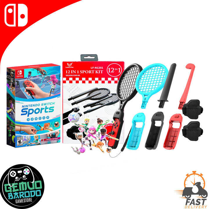 Nintendo Switch Sports Bundle 12 In 1 Sports Kit LFN1201A / LFN1201