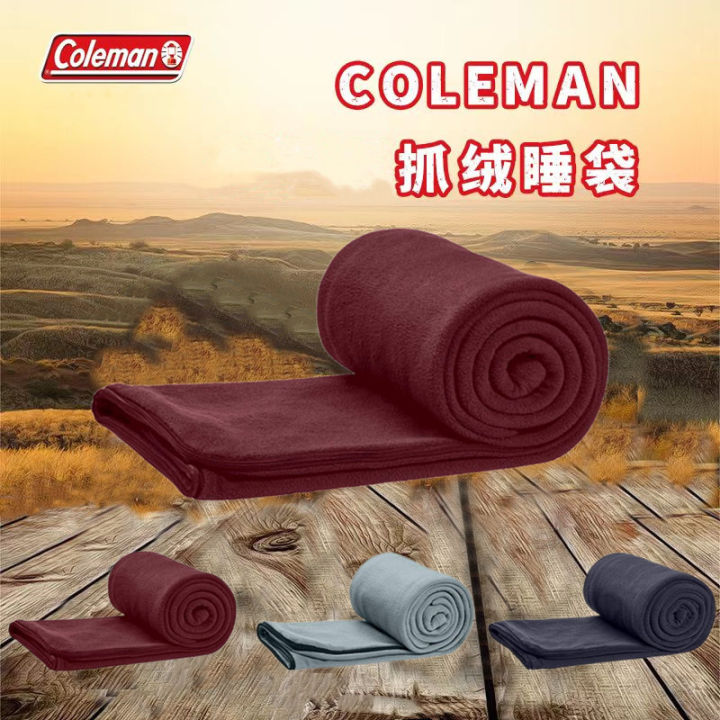 Coleman fleece clearance sleeping bag