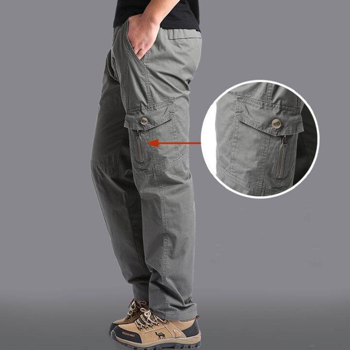 2023-high-quality-mens-cargo-pants-casual-loose-multi-pocket-military-pants-long-trousers-for-male-joggers-plus-size-5xl-6xl