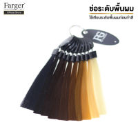 Farger ช่อผม เทียบสีผมระดับ1-10