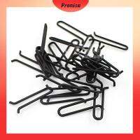 PROMISE 50pcs ปลาคาร์พตกปลา ตกปลาบาร์เรลหมุน ตะขอสำหรับแขวน ตะขอเบ็ดตกปลา ความปลอดภัย snaps ของใหม่ Bearking สแนปตกปลา อุปกรณ์ตกปลาสำหรับตกปลา