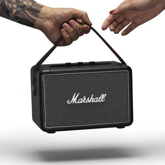 ลำโพงบลูทูธ-marshall-kilburn-ii-bluetooth-สีดำ-รับประกัน-1-ปี-ส่งฟรีทั่วไทย-ลำโพงบลูทูธ-ลำโพงพกพา-ลำโพงขนาดเล็ก-ลำโพงพกพาขนาดเล็ก-ลำโพงไร้สาย-ลำโพงกลางแจ้ง-ลำโพงพร้อมแบตเตอรี่