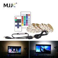 【CW】 LED Strip Bluetooth USB 5V SMD 5050 3528 Waterproof RGB CCT Wireless Music USB LED Stripe Light for Computer TV Bias Lighting