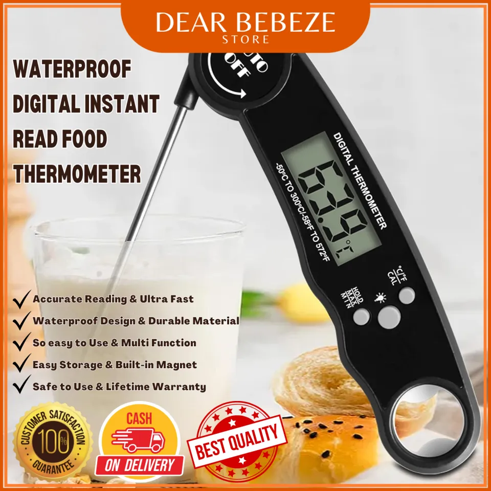 Bebeze Kitchen Electronic Digital Food Thermometer, Meat
