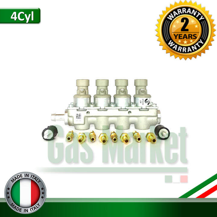 rail-gas-injector-ig7-navajo-4-cyl-รางหัวฉีดแก๊ส-ยี่ห้อ-rail-ig7-navajo-4-สูบ-rail-gas-injector-4-cyl-สำหรับแก๊ส-lpg-cng-ระบบหัวฉีด-รางหัวฉีดแท้จาก-italy