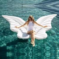 【health】 Inflatable angel butterfly wings Swimming ring water butterfly floating row floating chair oversized