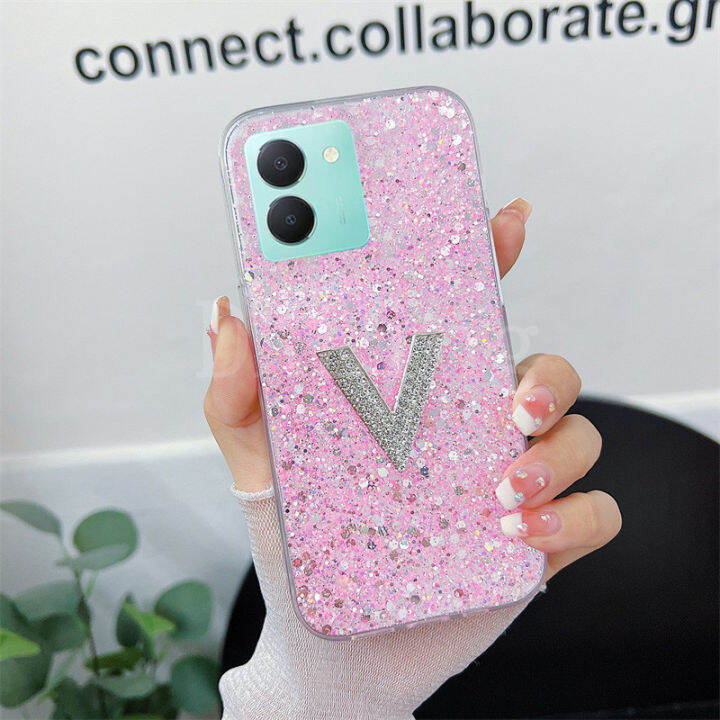 เคสโทรศัพท์-y36-vivo-ใหม่-y78-y02a-y02t-เพชรหรูหราเงินโปร่งใสกันกระแทกปลอกอ่อนสำหรับ-vivoy27-5g-พร้อม3d-เจาะเต็มรูปแบบขนาดใหญ่ฝาครอบ-v-vivoy36