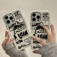 เคสโทรศัพท์มือถือ ซิลิโคนนุ่ม กันกระแทก ลายหนูน่ารัก สําหรับ IPhone 14 13 12 11 Pro Max XS X XR 8 + 7 Plus