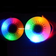 4 bánh patin cao su đèn led phát sáng nhiều màu vòng bi tiêu chuẩn abec