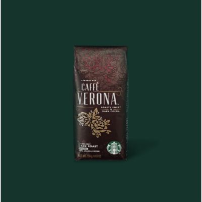 เมล็ดกาแฟคั่วสตาบัค Starbuck verona roast 250g