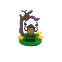 Monkey Ornament Solar Powered Monkey Ornament Swinging Animated Bobble Dancer Toy Kids Girl Toys Gift For Office Ornament