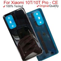 100% ใหม่สำหรับ Xiaomi Mi 10T Pro Batteyy ฝาหลังกระจกที่ครอบสำหรับ Xiaomi Xiaomi Mi 10T Pro 5G ฝาครอบด้านหลังเปลี่ยนฝาหลัง