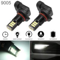 2ชิ้น24วัตต์6000พัน2400LM 9005 / HB3 3030SMD กันน้ำ3x8 LED ยานยนต์ไฟตัดหมอกหลอดไฟ