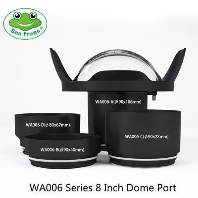 Seafrogs PC Version WA006 Series 8 Inch Dry Dome Port for Seafrogs Sony Canon Nikon Fujifilm Waterproof Camera Housing