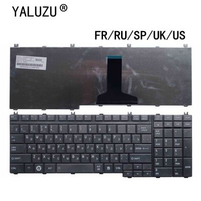 FR/RU/SP/UK/US Laptop Keyboard FOR Toshiba Qosmio F60 F755 G55 F750 G50 X305 G50 F50 X205 X505 F750 F755 PK130741A15 Basic Keyboards