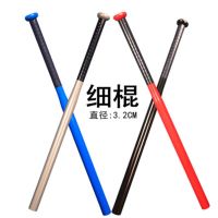 ↂ☜ Thickened alloy steel black baseball bat iron mens fighting weapon self-defense home use