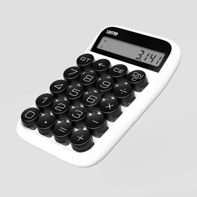 3 Colors Youpin Lofree Calculator Vintage Decompressed Detachable Keycap Inligent Shutdown Student Office Calculation