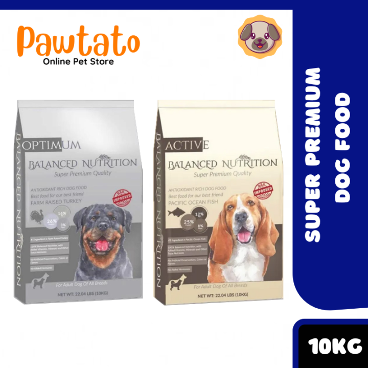 Balanced Nutrition Super Premium Quality Dog Food 10kg (Active