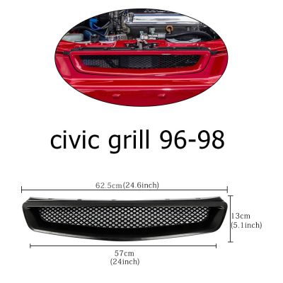 ✧♧ Cross-border is suitable for modified 96-98 sky grid intake grille black