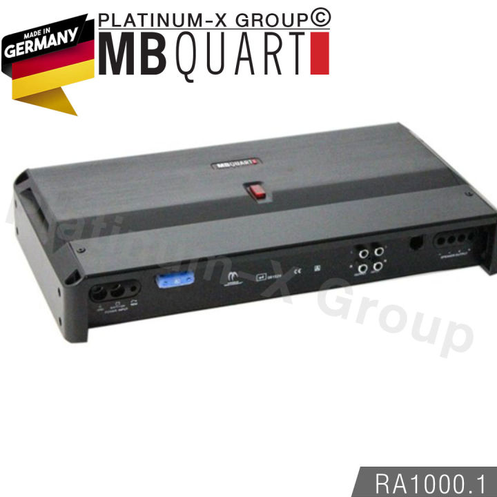 mb-quart-ra1000-1-power-amplifier-class-d-max1000w-เพาเวอร์-แอมป์-พาวเวอร์-แอม-แบรนด์เยอรมันแท้-เครื่องเสียงรถ-เครื่องเสียงรถยนต์