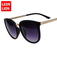 ♘▫❖ LEONLION Oversized Round Sunglasses Women Brand Designer Luxury Fashion Eyeglasses Big Shades Sun Glasses Retro Zonnebril Dames