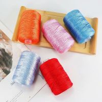 1pcs 2mm Light Body Medium Thick Ice Thread Hand Knitted Summer Cap Hook Slipper Hook Knit Hat Hollow Thread Wool Yarn