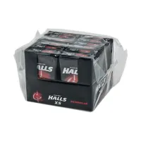 ฮอลล์ เอ็กซ์เอส ลูกอมชูการ์ฟรี รสแตงโม 25 เม็ด x 12 กล่อง - Halls XS Candy Sugar Free Watermelon Flavored 25 pcs x 12 Boxes