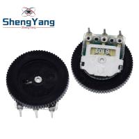 ShengYang 10 Pcs B103 16x2mm 10K Ohm Double Dial Taper Volume Wheel Duplex Potentiometer Z07 Drop ship